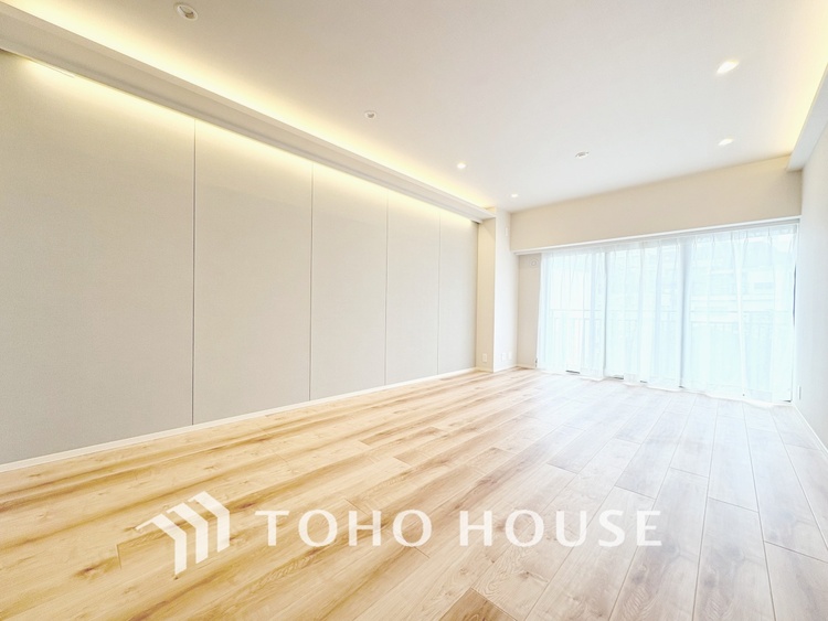 内装 【LIVING】◆simple is best◆無駄のない綺麗なつくりのリビングルームであなただけの暮らしを。