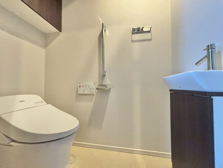 その他 清潔感の高いお手洗い。