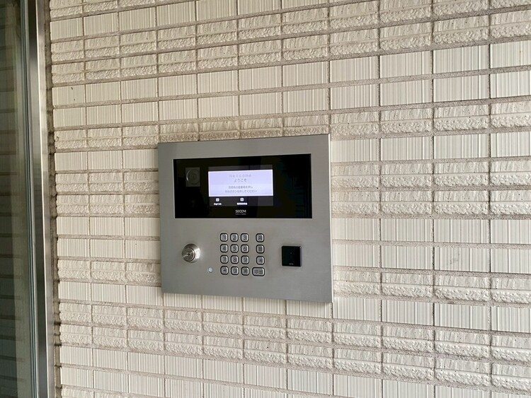 その他 誰が来てもわかる様にモニター付きインターホンを設置。