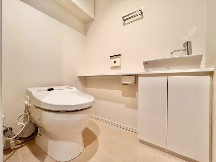 その他 清潔感の高いお手洗い。