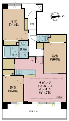 ブロッサムコートむさし野ビュー・ウイングの物件画像