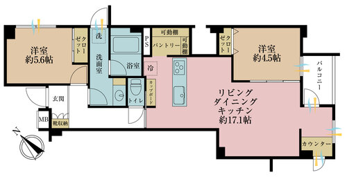 ベルテ中野江古田Ａの物件画像