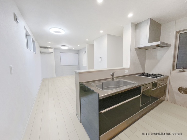 居間 （CG加工写真）快適に・伸びやかに。心の潤いを求める方々へ。