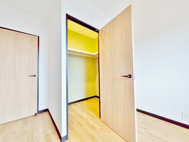 収納 居室にはクローゼットがあり、荷物もスッキリ収納して快適にお過ごしいただけます。