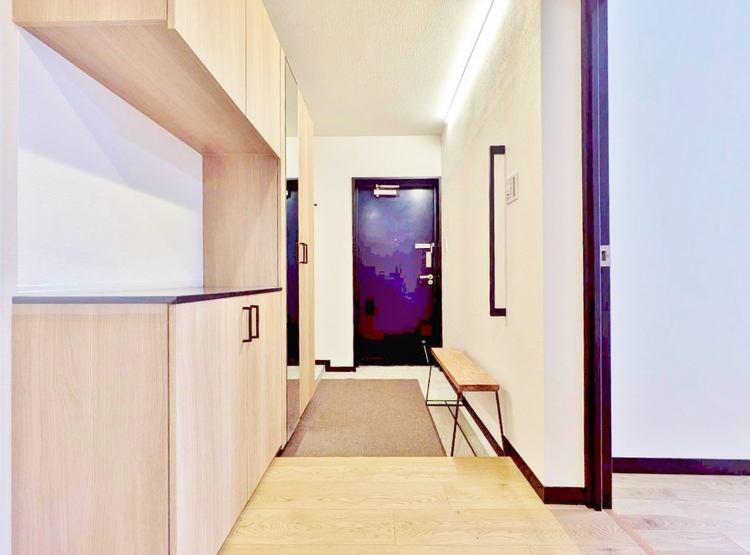 玄関 シューズボックスを完備した玄関です。