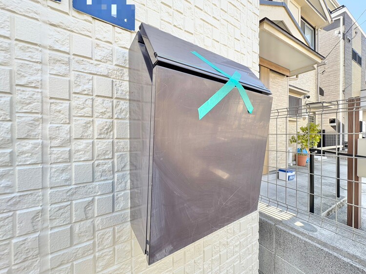 その他 郵便物を受け取るための郵便受け。