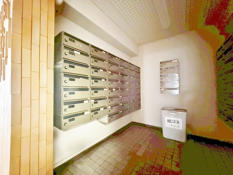 その他 郵便物を受け取るための郵便受けも、きちんと管理されています。