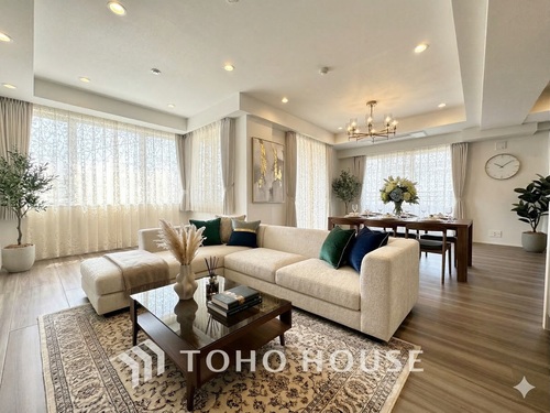 ディアクオーレ中野文園　フルリフォ—ム済　南西角住戸の物件画像