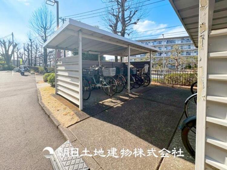 その他 【駐輪場】敷地内駐輪場スペース。屋根付きなので雨からも守ってくれます。
