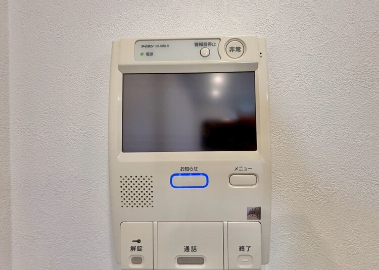 その他 誰が来てもわかる様にモニター付きインターホンを設置。