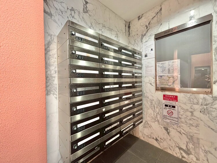 その他 郵便受けも、きちんと管理されています。