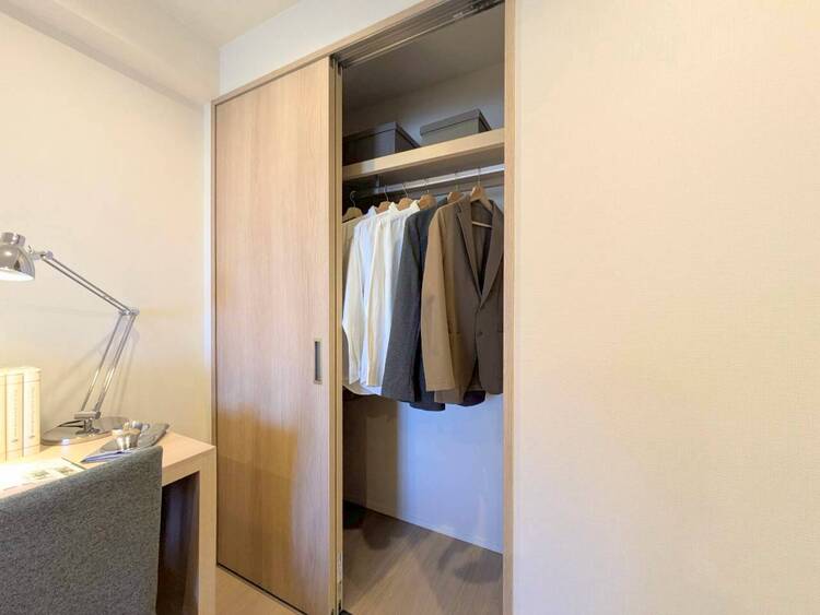 その他 収納スペースが付いていて、お部屋を広く使っていただけます。