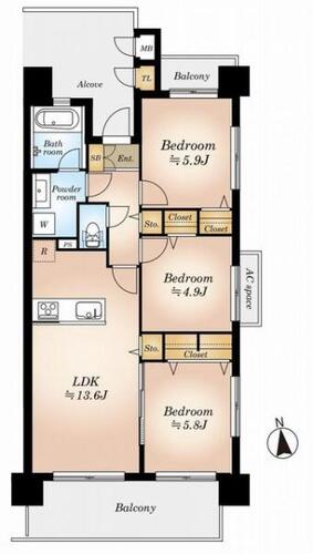 グランイーグル多摩川緑地XIの物件画像