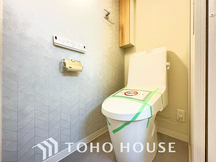 トイレ トイレには快適な温水洗浄便座付