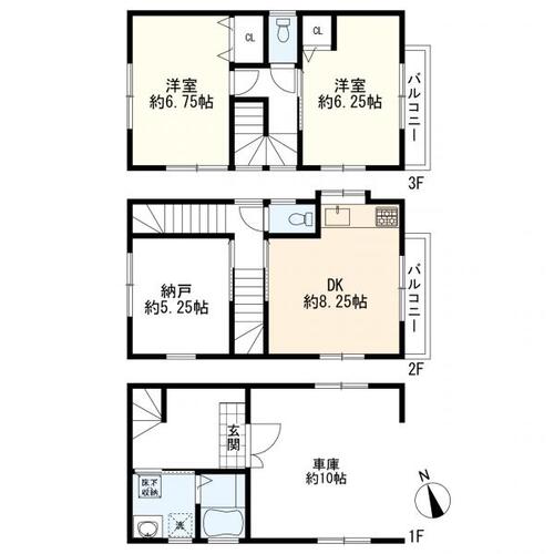 神奈川区三枚町　中古一戸建ての物件画像