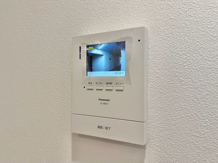 その他 誰が来てもわかる様にモニター付きインターホンを設置。