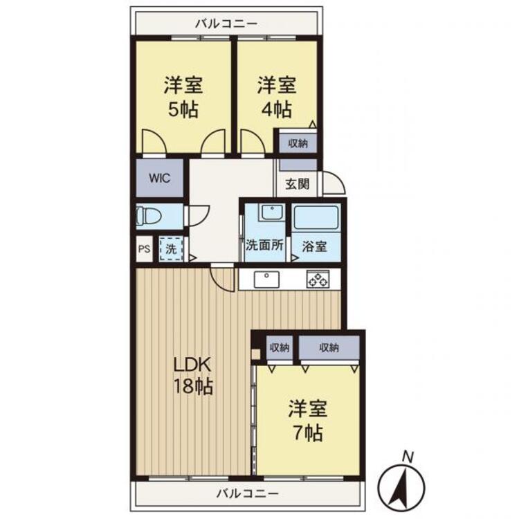 間取り 【間取り】リフォームの完了したお部屋です。中をぜひご覧になってください！