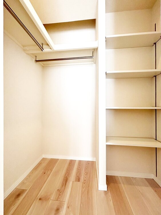 収納 暮らし心地を大きく左右する収納を、適材適所に配置し使い勝手を考慮しました。