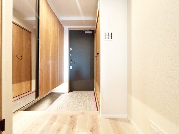 玄関 シューズボックスを完備した玄関です。