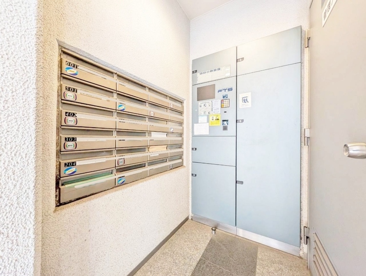 その他 郵便物を受け取るための郵便受けも、きちんと管理されています。