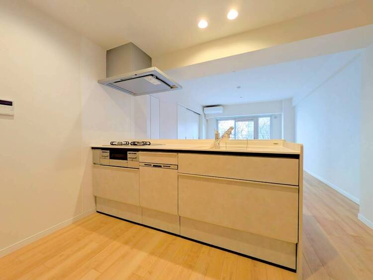 キッチン 洗練されたスタイリッシュなデザイン性と使いやすさを備えた仕様。