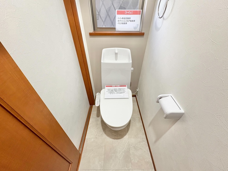 トイレ 暮らしの中のさりげないひとときの快適さにも、こだわりを、持って設備を配しております。