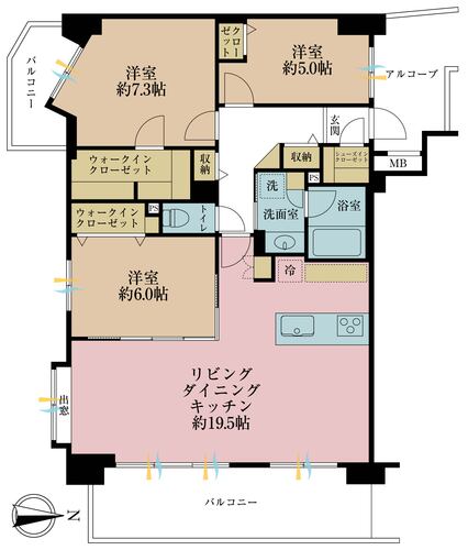ヒューマンスクエア戸田ヴィラシアの物件画像