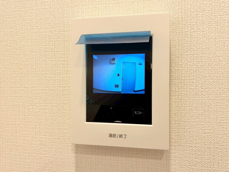 その他 誰が来てもわかる様にモニター付きインターホンを設置。