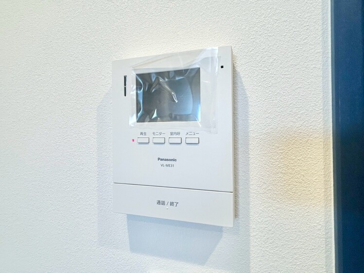 その他 誰が来てもわかる様にモニター付きインターホンを設置。
