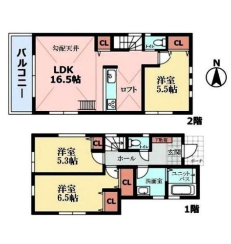 築後未入居　戸塚の物件画像