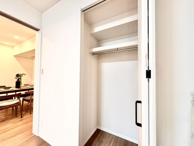 収納 暮らし心地を大きく左右する収納を、適材適所に配置し使い勝手を考慮しました。