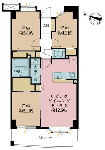 フジトピア川崎の物件画像