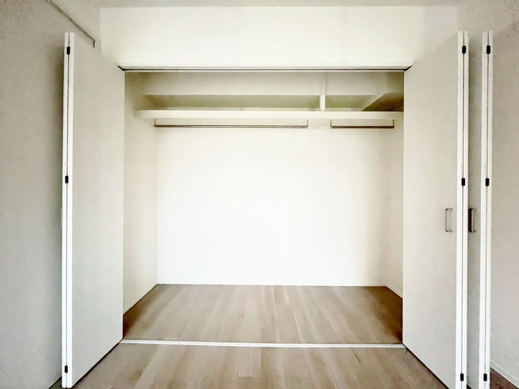 収納 居室にはクローゼットがあり、荷物もスッキリ収納して快適にお過ごしいただけます。