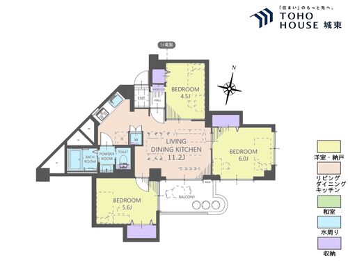 武蔵野グリーンタウンＣ棟の物件画像