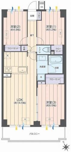 サンライズ鶴見北寺尾Ｉの物件画像