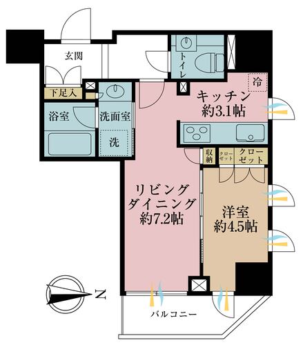 グランスイート四谷エクシアの物件画像