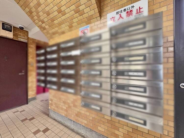 その他 郵便物を受け取るための郵便受けも、きちんと管理されています。