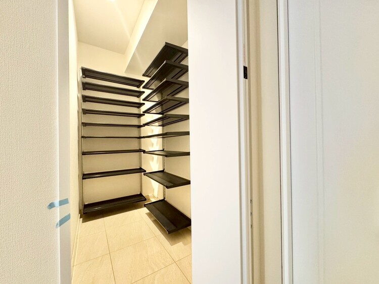 収納 暮らし心地を大きく左右する収納を、適材適所に配置し使い勝手を考慮しました。