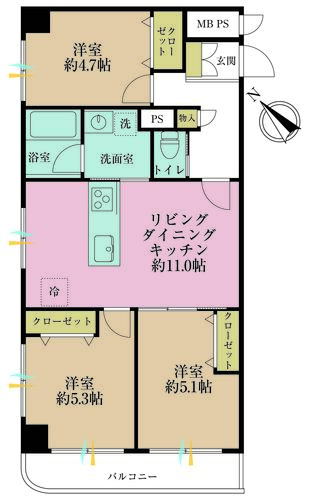 ニックハイム鶴見第５の物件画像