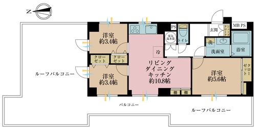 ライオンズマンション武蔵境の物件画像