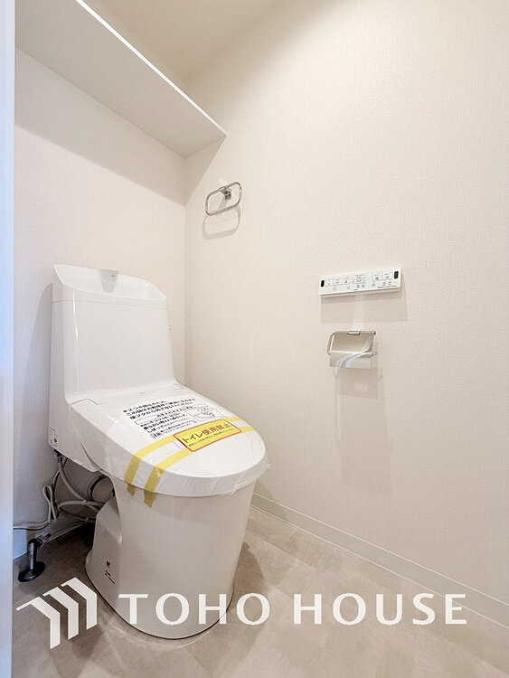 トイレ トイレには快適な温水洗浄便座付