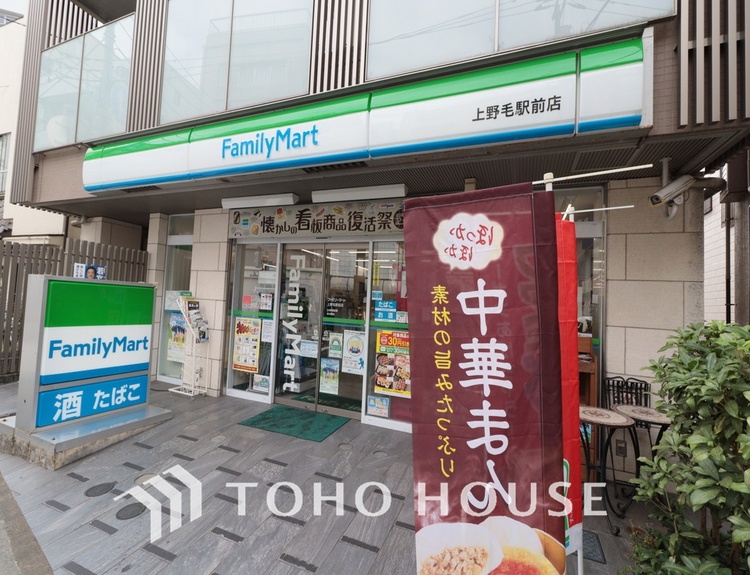 周辺 ファミリーマート 上野毛駅前店　距離650ｍ