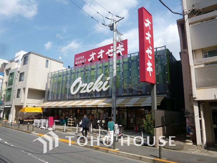 周辺 オオゼキ 上野毛店　距離700ｍ
