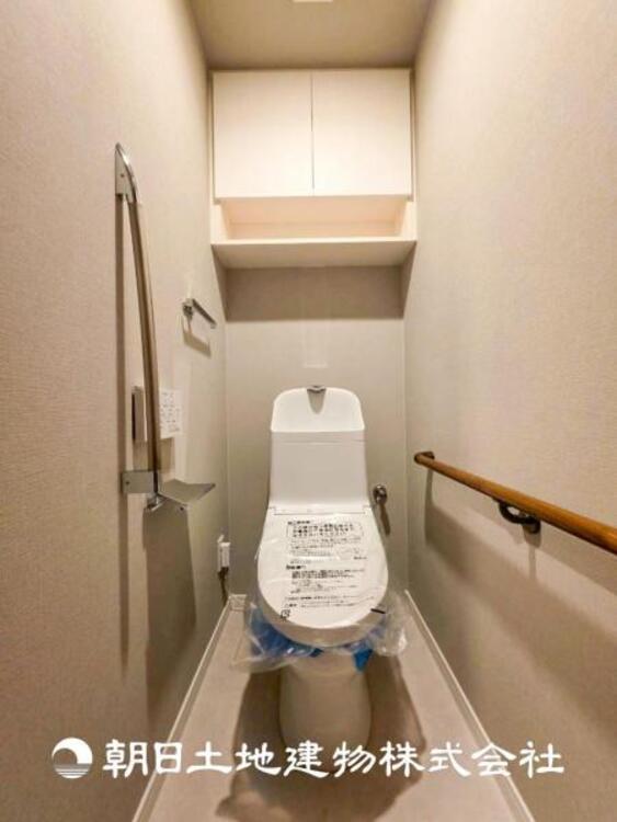 トイレ 【トイレ】大切な1人時間。寛ぎだけではない、快適な生活を送る為に必要なもの。毎日使う場所だから、より快適な空間に仕上げられています。