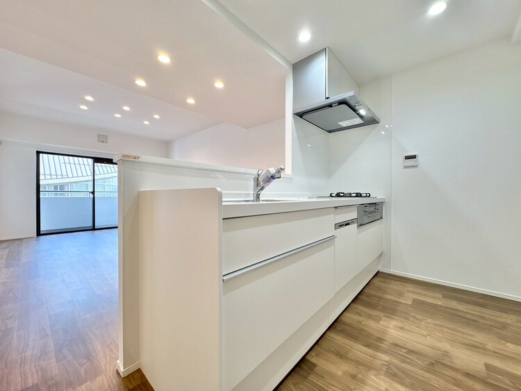 キッチン 洗練されたスタイリッシュなデザイン性と使いやすさを備えた仕様。