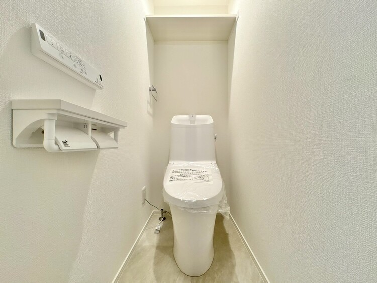 トイレ 暮らしの中のさりげないひとときの快適さにも、こだわりを、持って設備を配しております。