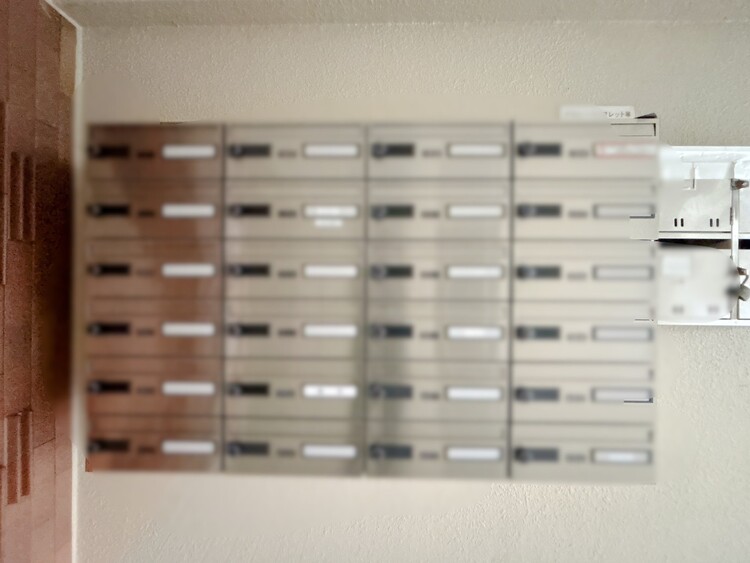 設備 郵便物を受け取るための郵便受けも、きちんと管理されています。