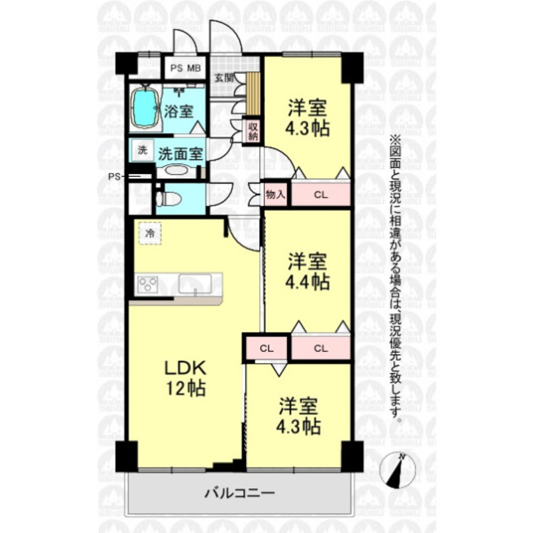 間取り リノベーション住戸