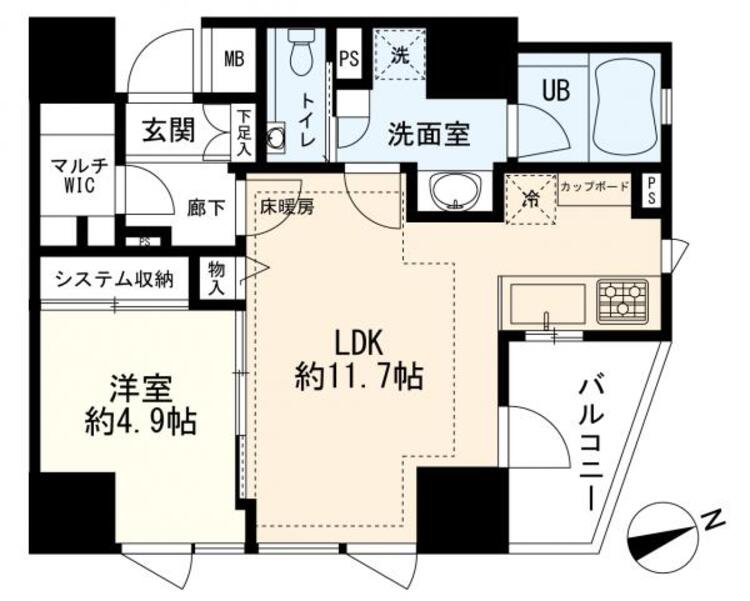 間取り １ＬＤＫ