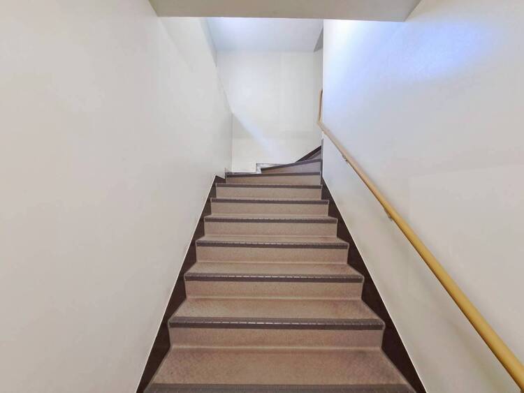 その他 共用部の階段です。明るく清潔に管理されています。